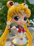 萬(wàn)代 Qposket公仔 眼鏡廠(chǎng) 美少女戰士 高約15cm 手辦擺件 模型玩具 超級水手月亮(A)16624 曬單實(shí)拍圖