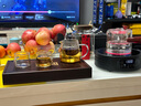 唐豐茶盤(pán)家用功夫茶具托盤(pán)長(cháng)方形竹茶臺現代新中式瀝水盤(pán)小型儲水茶盤(pán) 福滿(mǎn)天下茶盤(pán)(小) 曬單實(shí)拍圖