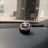 華飛途太陽能車載香薰懸浮汽車香水擺件男士高檔車內(nèi)裝飾品香氛持久淡香 【一鹿平安】黑紅色 曬單實拍圖