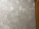 月上映畫（YUE SHANG YING HUA）美式經(jīng)典AB款墻布客廳背景墻壁布加厚高精密提花臥室墻紙包施工 紫灰色A款-HM2-07 曬單實(shí)拍圖