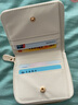 新款小錢(qián)包女短款韓版多卡位拉鏈搭扣方格錢(qián)夾可愛(ài)學(xué)生零錢(qián)包 白色 曬單實(shí)拍圖