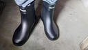 大嘴猴大嘴猴雨鞋時(shí)尚防水鞋戶(hù)外耐磨膠鞋高筒防滑勞保鞋 純黑【短款】 高約16.5厘米 43 偏大一碼 曬單實(shí)拍圖