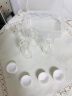东之天地 刻度玻璃药品分装密封瓶口服液液体盐丸便携随身粉末药丸小药盒 透明玻璃10ML（4只+收纳盒） 实拍图