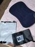 美蘭登戶外旅行枕便攜充氣枕頭戶外睡枕飛機(jī)腰墊靠枕抱枕睡覺(jué)便攜神器 【健康植絨】藏青色49*33cm+收納 曬單實(shí)拍圖