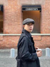 皮爾卡丹（pierre cardin）【品牌輕奢】風(fēng)衣男春秋季新款商務(wù)休閑外套男士中青年開衫上衣服 黑色 175 曬單實拍圖