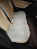 車(chē)優(yōu)友（CEYOYO）汽車(chē)坐墊四季通用翻毛皮方墊新款透氣乳膠棉車(chē)墊頸枕后排汽車(chē)座墊 【后排整體1片】下單備注顏色 長(cháng)安CS75 PLUS本田CRV雷凌 曬單實(shí)拍圖