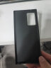 麦麦米适用三星note20 ultra手机壳超薄透明磨砂简约纯色款 三星 Note20 Ultra-纯黑色 实拍图