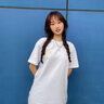 Eperdument ulzzang韓國卡通小熊t恤女短袖寬松大碼bf港風(fēng)學(xué)生純棉體恤女 白色T恤-小熊 XL 曬單實(shí)拍圖