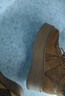 妙麗板鞋女厚底高幫加絨時(shí)尚輕便運動(dòng)休閑鞋2025冬季新款 棕色 37 (235mm) 標準碼 曬單實(shí)拍圖
