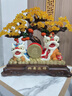 RWTW發(fā)財樹(shù)招財貓擺件辦公室前臺酒柜收銀臺裝飾品喬遷開(kāi)業(yè)送開(kāi)業(yè)禮物 【現貨秒發(fā)】大號獅舞迎祥 禮盒 曬單實(shí)拍圖
