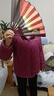 雅鹿輕薄羽絨服女短款2025新款秋冬白鴨絨修身中老年媽媽保暖外套 3320梅紅輕薄 2XL 推薦135-150斤 曬單實(shí)拍圖