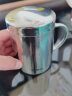 CCKO304不锈钢杯子双层儿童水杯牛奶咖啡杯啤酒冷饮杯隔热防烫茶水杯 300ml不锈钢双层杯 实拍图