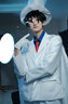 名偵探柯南衣服怪盜基德cos服裝成人兒童怪盜基德衣服cosplay全套 XXL 全套[帽子、西服、褲子、領(lǐng)帶、襯衫、披風(fēng)]送:手套 曬單實拍圖