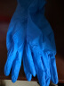 英科医疗（INTCO）一次性手套丁腈加厚耐用实验室清洁劳保工业蓝色防护手套M中码 实拍图