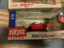 翊玄玩具 奥迪车模仿真合金汽车模型跑车儿童男孩玩具车模 奥迪R8敞篷-红色 实拍图