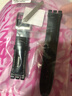 牛皮手表帶 適用斯沃琪SWATCH雙面真皮表帶17 19 mm 凹凸表帶配件 黑色原線(xiàn)-鋼色針扣 19mm 曬單實(shí)拍圖