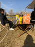 探险者（TAN XIAN ZHE） 户外折叠椅子便携垂钓野餐椅靠背露营写生沙滩椅马扎凳垂钓鱼椅 特大米白椅*4+大号木纹桌 实拍图
