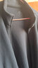 阿迪達(dá)斯（adidas）外套男 25春季新款運(yùn)動(dòng)休閑服立領(lǐng)開(kāi)衫外套透氣防風(fēng)針織上衣夾克 黑色/豎邊條紋/店長(zhǎng)主推款 XL 曬單實(shí)拍圖