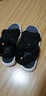 諾煦涼鞋男夏季新款韓版潮流運動(dòng)兩用越南涼拖鞋男士休閑鞋戶(hù)外沙灘鞋 黑白 41 曬單實(shí)拍圖