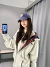 燦圖韓系重磅連帽衛(wèi)衣外套女裝春秋季新款開衫運動服小個子休閑上衣女 灰色 L 【建議110-120斤】 曬單實拍圖