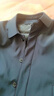 羅蒙冬季羽絨服男士輕薄商務(wù)冬裝中年風(fēng)衣翻領(lǐng)爸爸裝行政夾克外套 Y208上青色紐扣款【可拆卸內(nèi)膽】 M 170/建議100-120斤穿 曬單實(shí)拍圖