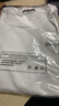 羅蒙（ROMON）三防短袖T恤男士夏季棉質涼感打底衫商務寬松圓領上衣666 白色 XL 曬單實拍圖