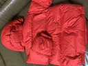 好孩子（gb）好孩子（gb）兒童羽絨服加厚男女童幼兒羽絨外套連帽外套冬季外出 紅110碼【105-115CM】*A類加厚 曬單實(shí)拍圖