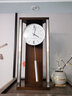 精工日本精工時(shí)鐘 時(shí)尚簡(jiǎn)約音樂(lè )報時(shí)鐘表掛表金屬吊擺實(shí)木客廳大掛鐘 棕色QXH068B 曬單實(shí)拍圖
