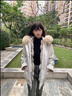 皮爾卡丹2025新款派克服女獺兔狐貍毛內(nèi)膽可拆卸抗風(fēng)韓版加厚真毛皮草外套 米色外套+淺卡內(nèi)膽【兔毛袖】 XL 建議 130-150斤 曬單實拍圖