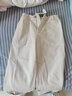 可然樸簡(jiǎn)【孟尋】強推自留370g加厚斜紋牛仔棉加絨褲子女褲新品秋冬闊腿褲 貝殼灰 M -腰圍偏大 曬單實(shí)拍圖