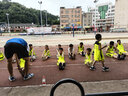 橙火 兒童籃球緊身衣運動套裝男童訓(xùn)練服春秋款中小學(xué)生打底速干球衣 黑色/灰線 140碼推薦130-140cm 50-65斤 曬單實拍圖