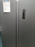 奥马(Homa)欧洲臻品452升超薄可嵌入一级能效双变频薄款双开门对开门风冷无霜家用电冰箱 BCD-452WKJ/B 实拍图