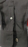 雅戈爾（YOUNGOR）長(cháng)袖襯衫男絨面襯衫溫暖觸感休閑版型時(shí)尚挺闊有型 VLRM119782CFA灰色 40 曬單實(shí)拍圖