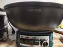 奧克斯（AUX）電炒鍋多功能家用電熱鍋加深鑄鐵無(wú)涂層物理不粘大功率可定時(shí)蒸鍋炒菜鍋蒸煮一體鍋 38CM定時(shí)雙籠（推薦7-9人） 曬單實(shí)拍圖