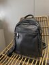 viney牛皮雙肩包女時(shí)尚大容量旅行背包百搭學(xué)院風(fēng)書(shū)包女生日禮物送老婆 【黑色】送老婆女朋友高級感實(shí)用 曬單實(shí)拍圖