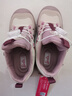 芭比童鞋女童單里運動(dòng)鞋休閑鞋女童旋鈕扣登山鞋 DA6227 粉白 36碼 曬單實(shí)拍圖