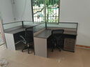 晟晏職員桌工位屏風(fēng)隔斷卡位電腦桌辦公家具財(cái)務(wù)辦公桌椅組合 曬單實(shí)拍圖