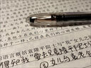 日本Pilot百樂(lè)BL-G1-5中性筆大容量學(xué)生刷題考試用子彈頭水筆辦公簽字筆黑紅藍(lán)0.5mm 黑色筆芯5支 曬單實(shí)拍圖
