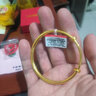 千影珠寶黃金手鐲女款9999足金鐲子推拉式素金結(jié)婚龍鳳鐲滿天星送媽媽 重約12.33-12.6g(含工費(fèi)25) 曬單實(shí)拍圖