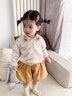 幼歌（YOUGE） 男女寶寶燈芯絨短褲春秋季可愛(ài)純棉大PP褲兒童外穿褲子 姜黃 80 cm 曬單實(shí)拍圖