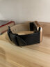 卡倫頓 蘋(píng)果手表表帶apple watch s9 s8 7 se表帶真皮iwatch表帶女士腕帶表鏈 【瑪瑙黑】頭層牛皮 38/40/41mm表盤(pán)通用 曬單實(shí)拍圖