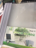 廣博（GuangBo） 10只裝抽桿夾拉桿夾a4加厚報告夾彩色文件夾資料夾 辦公用品 【白色10個裝】-約可夾60張紙 曬單實拍圖