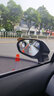 京格后視鏡小圓鏡汽車(chē)盲區廣角倒車(chē)輔助鏡360度清反光鏡小鏡子車(chē)用 升級版雙面鏡【黑色】主副駕一對 曬單實(shí)拍圖