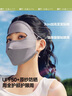 beneunder日拋防曬口罩女全臉防曬面罩防紫外線UV221暖調(diào)拼色（x7） 曬單實(shí)拍圖