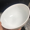 第一餐·陶瓷 12024年新款碗家用瓷器飯碗面碗湯碗茶碗景德鎮(zhèn)釉下彩高溫白瓷碗 7英寸高白瓷奧碗 曬單實(shí)拍圖