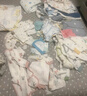 全棉時代雙面柔感純棉嬰兒連體衣服新生兒男女寶寶秋冬裝 /2件裝 秋瓷粉+雀舞花園 66cm （3-6月 60-68cm） 曬單實拍圖