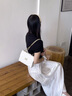 狄梵普輕奢包包女包女士2025新款斜挎單肩包生日七夕節(jié)禮物送女友送老婆 白色【禮盒裝】 小包 曬單實拍圖