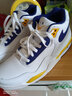 耐克（NIKE）男鞋秋冬季新款運動(dòng)鞋AIR JORDAN氣墊緩震中幫休閑籃球鞋 白藍黃 BQ4212-102 42 曬單實(shí)拍圖