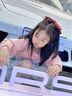 mlgt kids童裝女童連衣裙春秋季韓版寶寶秋裝兒童公主裙女孩網(wǎng)紗裙子 粉色 100 cm 曬單實拍圖