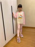 恭貓兒童棉拖鞋秋冬季男童女童室內(nèi)家居家用寶寶防滑可愛(ài)熊兔毛毛拖鞋 紫色 32-33 內(nèi)長(zhǎng)20cm適合運(yùn)動(dòng)鞋31-32 曬單實(shí)拍圖